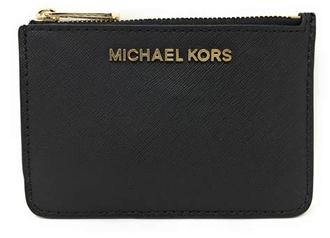 jet set small logo wallet michael kors|michael kors zippered wallet.